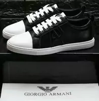 emporio armani ea7 zapatos man nouvelles blanc surface cuir